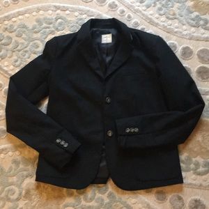 Black academy blazer from Gap.